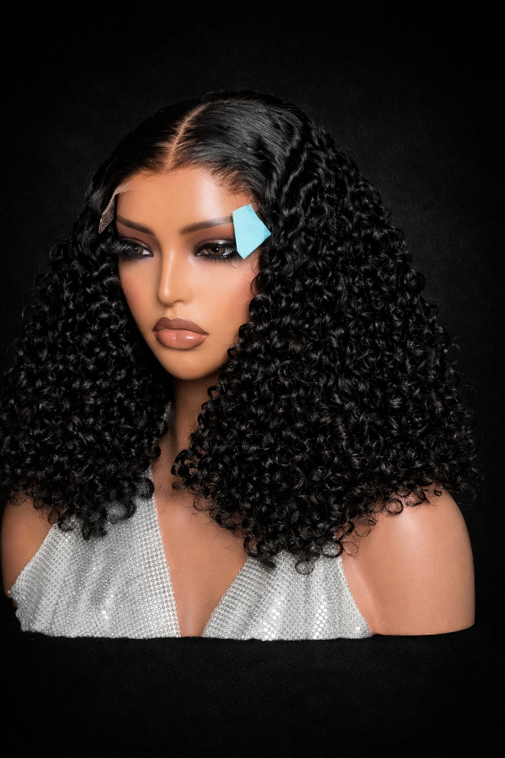 Perruque Virgin bouclée