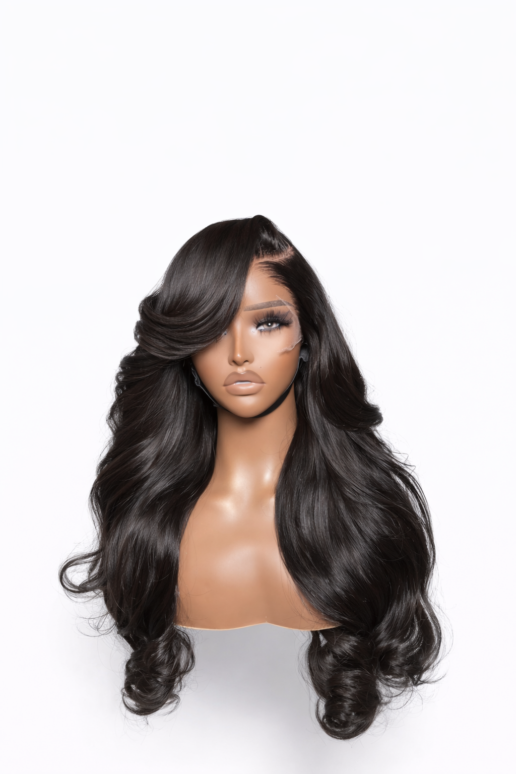 Perruque Raw Hair Birmanie Noir ondulé