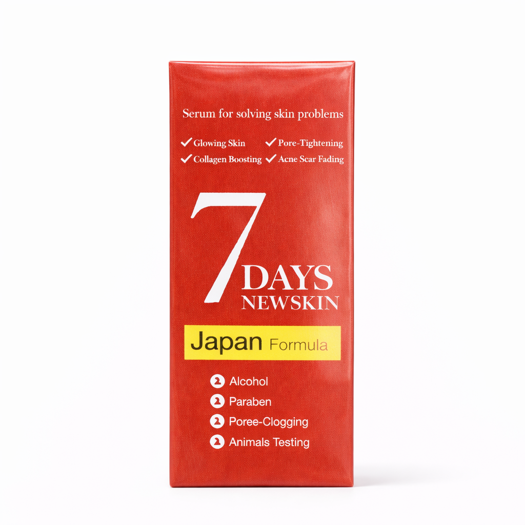 Sérum Visage Réparateur 7 Days Newskin – Formule Japonaise